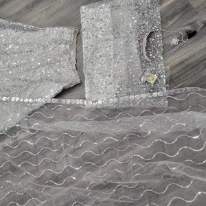 Beautiful White Lehenga Choli